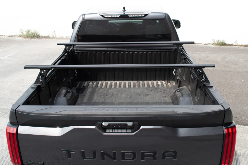 Go Rhino 15-22 Ford F-150 / 19-22 RAM 1500 / 07-21 Toyota Tundra XRS Cross Bars Kit - Tex. Blk - Image 4