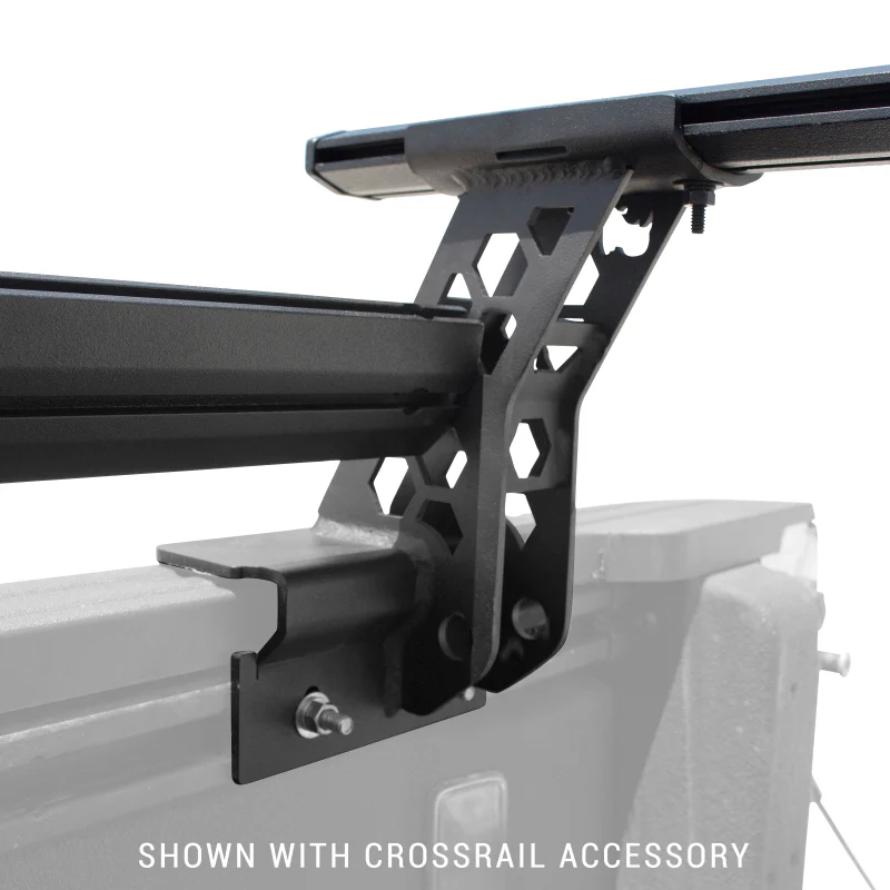 Go Rhino 15-22 Ford F-150 / 19-22 RAM 1500 / 07-21 Toyota Tundra XRS Cross Bars Kit - Tex. Blk - Image 8
