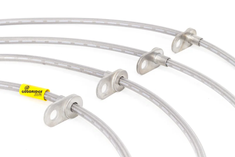 Goodridge 12-15 Honda Civic Si / 13-15 Acura ILX 2.4L (Lrg Disc) Stainless Steel Brake Line Kit - Image 4