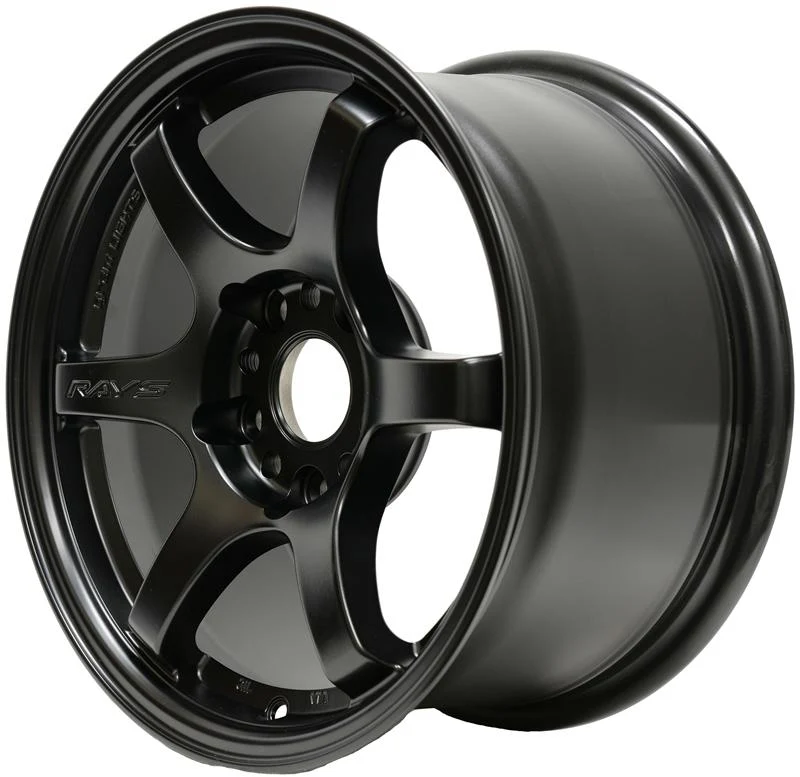 Gram Lights 57DR 15x8.0 +28 4x100 Semi Gloss Black Wheel - Image 3