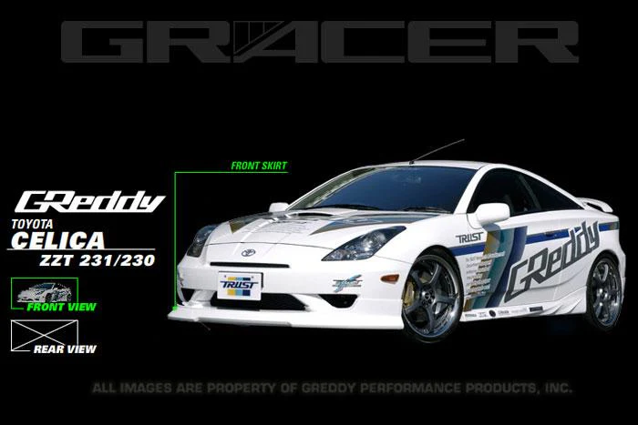 GReddy 03-05 Toyota Celica Front Lip Spoiler - Image 2