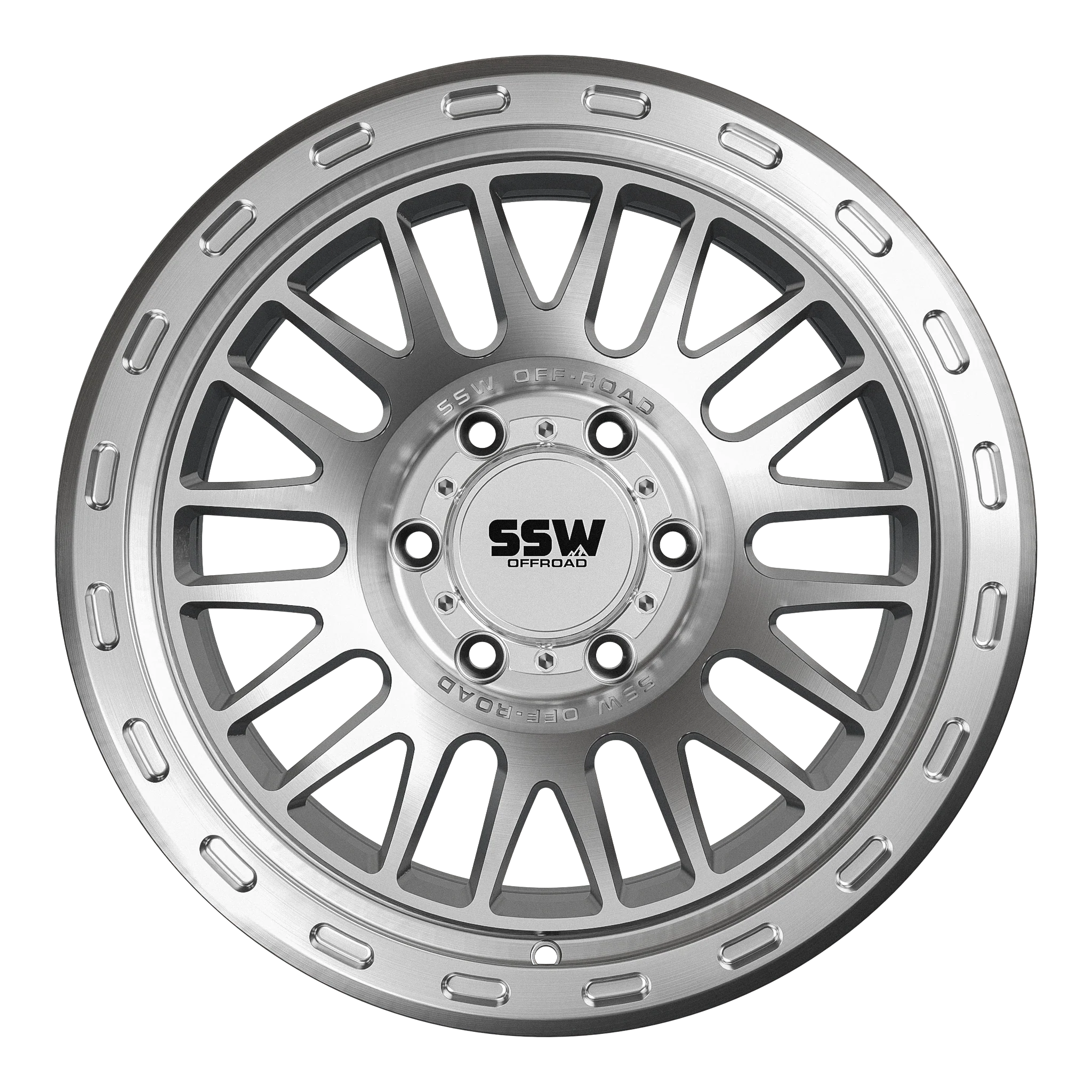 GRIFFON / MACHINED SILVER / 17X9.0 -25