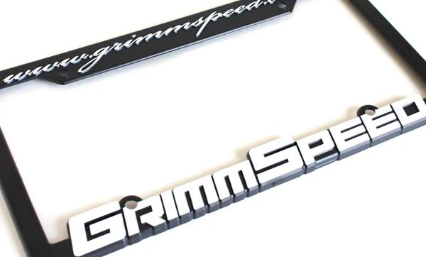 GrimmSpeed License Plate Frame (Pair) - Image 2