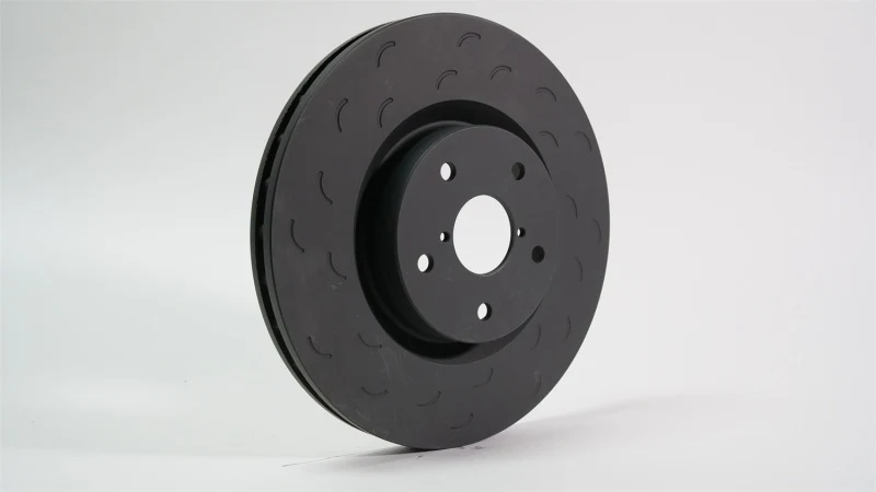 Hawk Talon 08-19 Toyota Land Cruiser/Sequoia/Tundra Premium Slotted-Only Rear Brake Rotor Set - Image 2