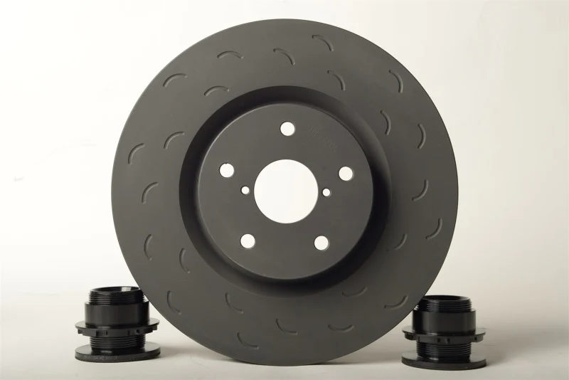 Hawk Talon 08-19 Toyota Land Cruiser/Sequoia/Tundra Premium Slotted-Only Rear Brake Rotor Set - Image 4