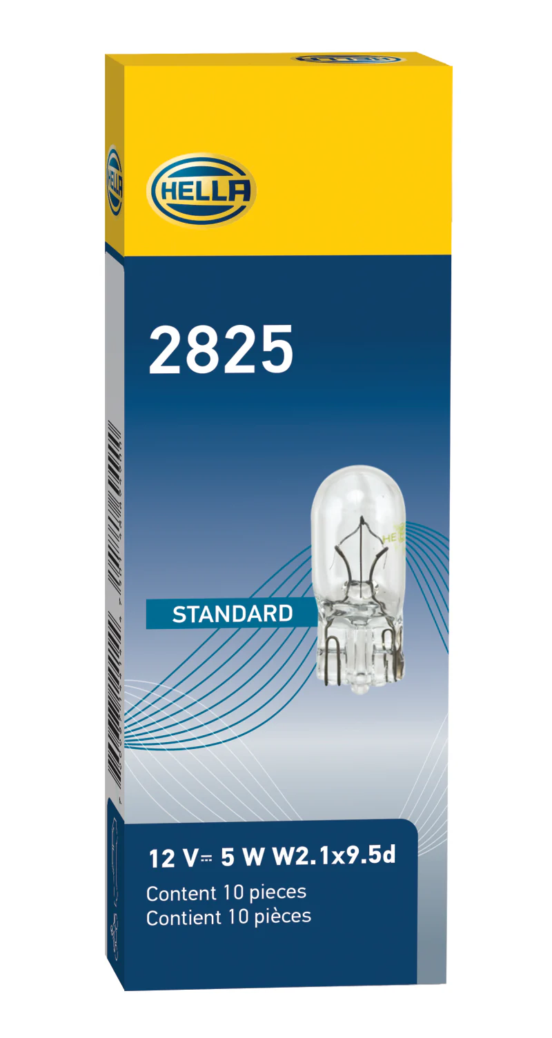 Hella Bulb 2825 12V 5W 4CP W2.1x9.5d T3.25 - Image 5