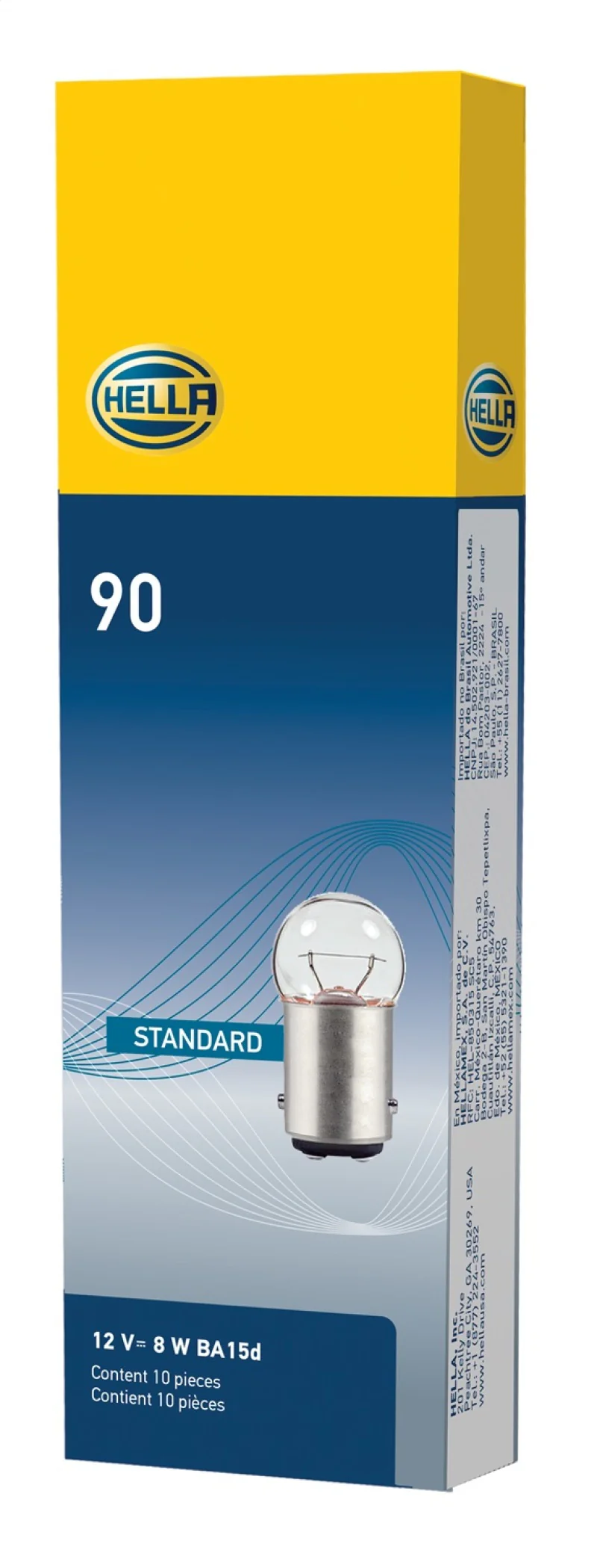 Hella Bulb 90 12V 8W BA15d G6 - Image 5