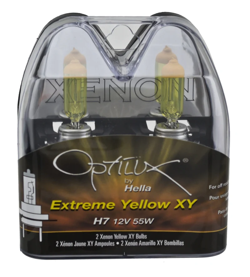 Hella Optilux H7 12V/55W XY Xenon Yellow Bulb - Image 14