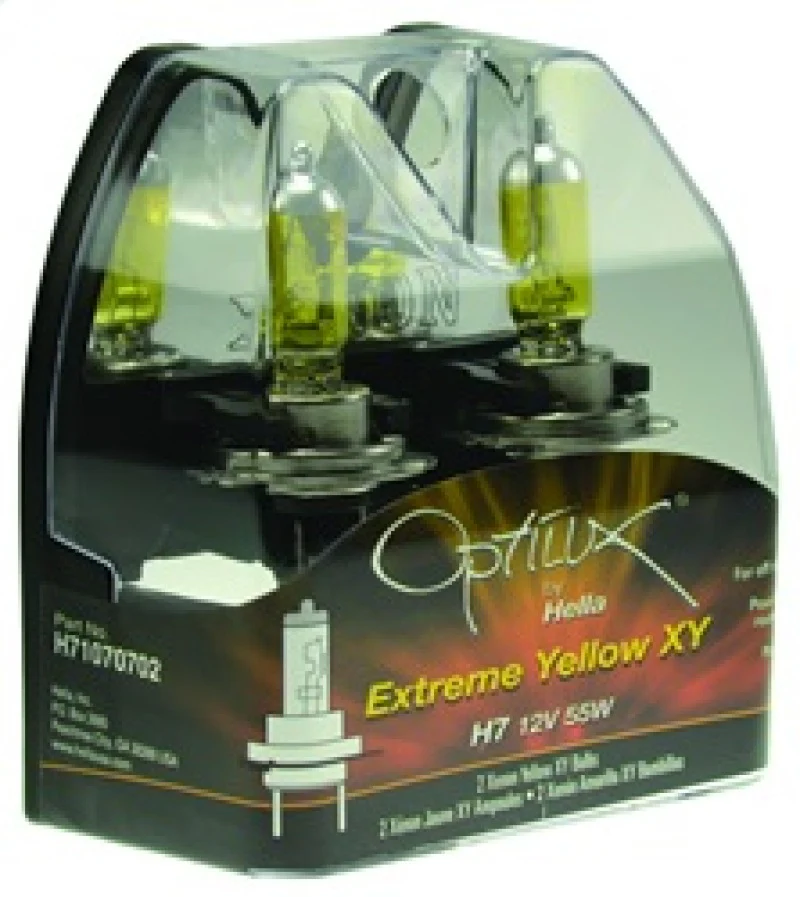 Hella Optilux H7 12V/55W XY Xenon Yellow Bulb - Image 27