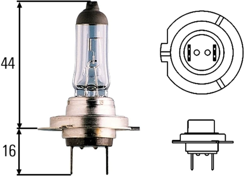 Hella Optilux H7 12V/55W XY Xenon Yellow Bulb - Image 30