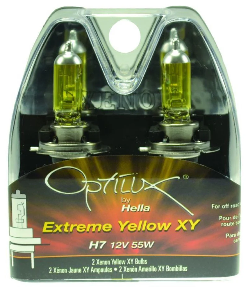 Hella Optilux H7 12V/55W XY Xenon Yellow Bulb - Image 7