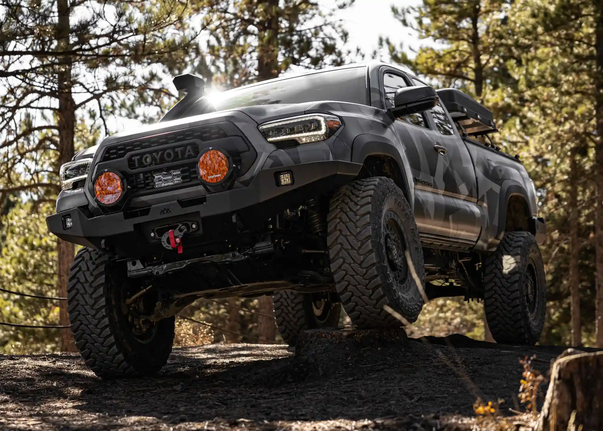 Hi-Lite Overland Toyota Tacoma Front Bumper 3rd Gen (2016-2023) [No Bull Bar] - Image 5