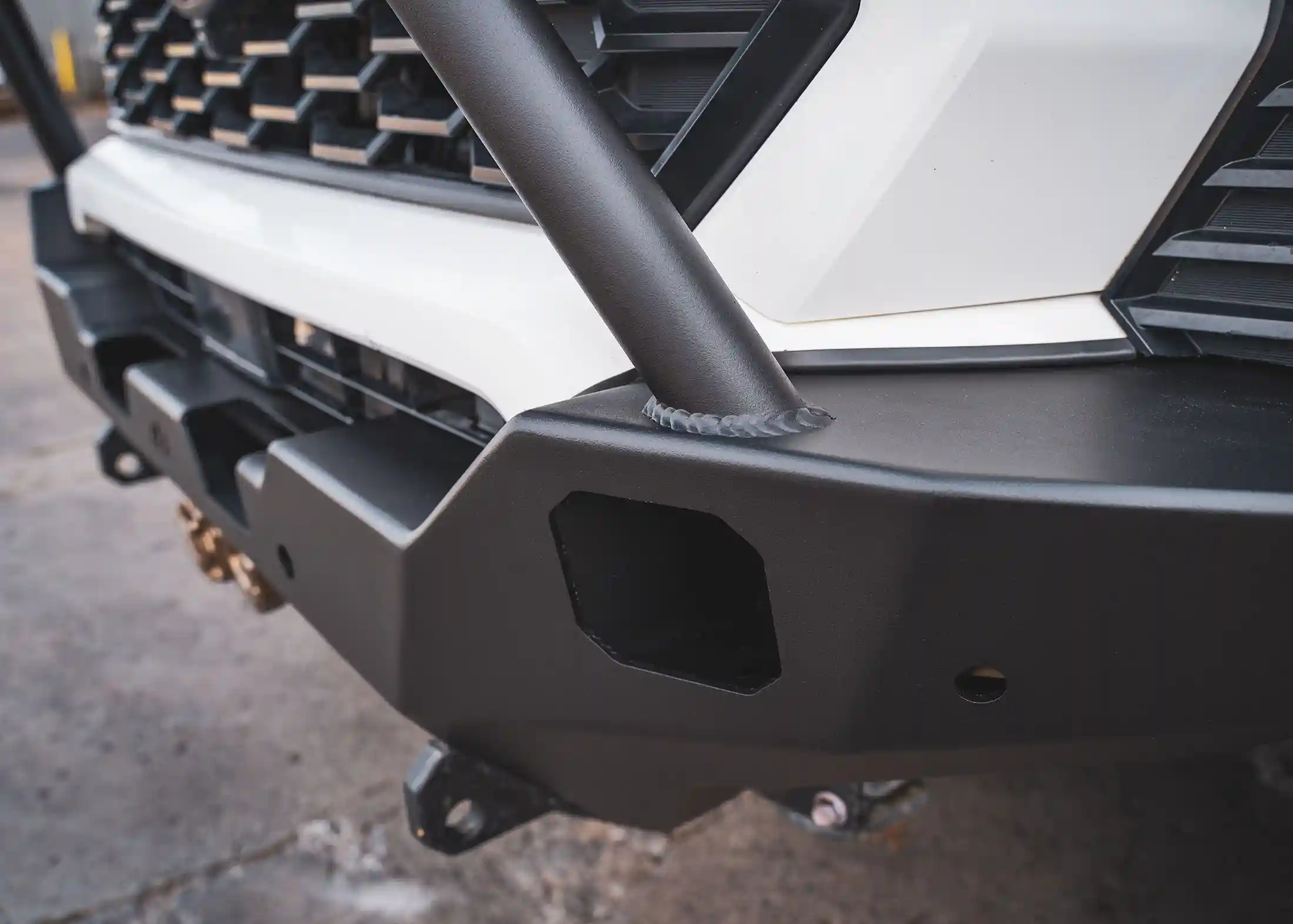 Hi-Lite Overland Toyota Tacoma Front Bumper 4th Gen (2024-2026) [Bull Bar] - Image 15