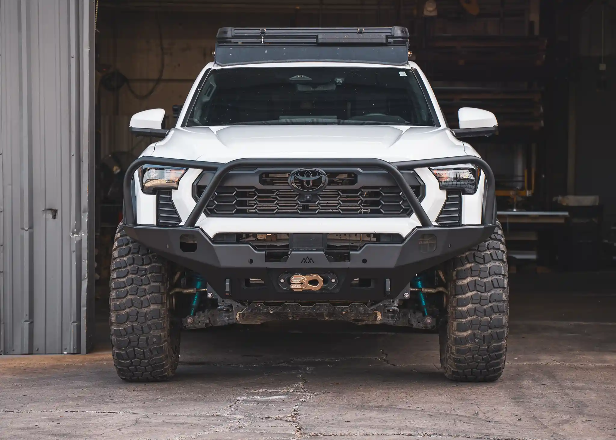 Hi-Lite Overland Toyota Tacoma Front Bumper 4th Gen (2024-2026) [Bull Bar] - Image 2