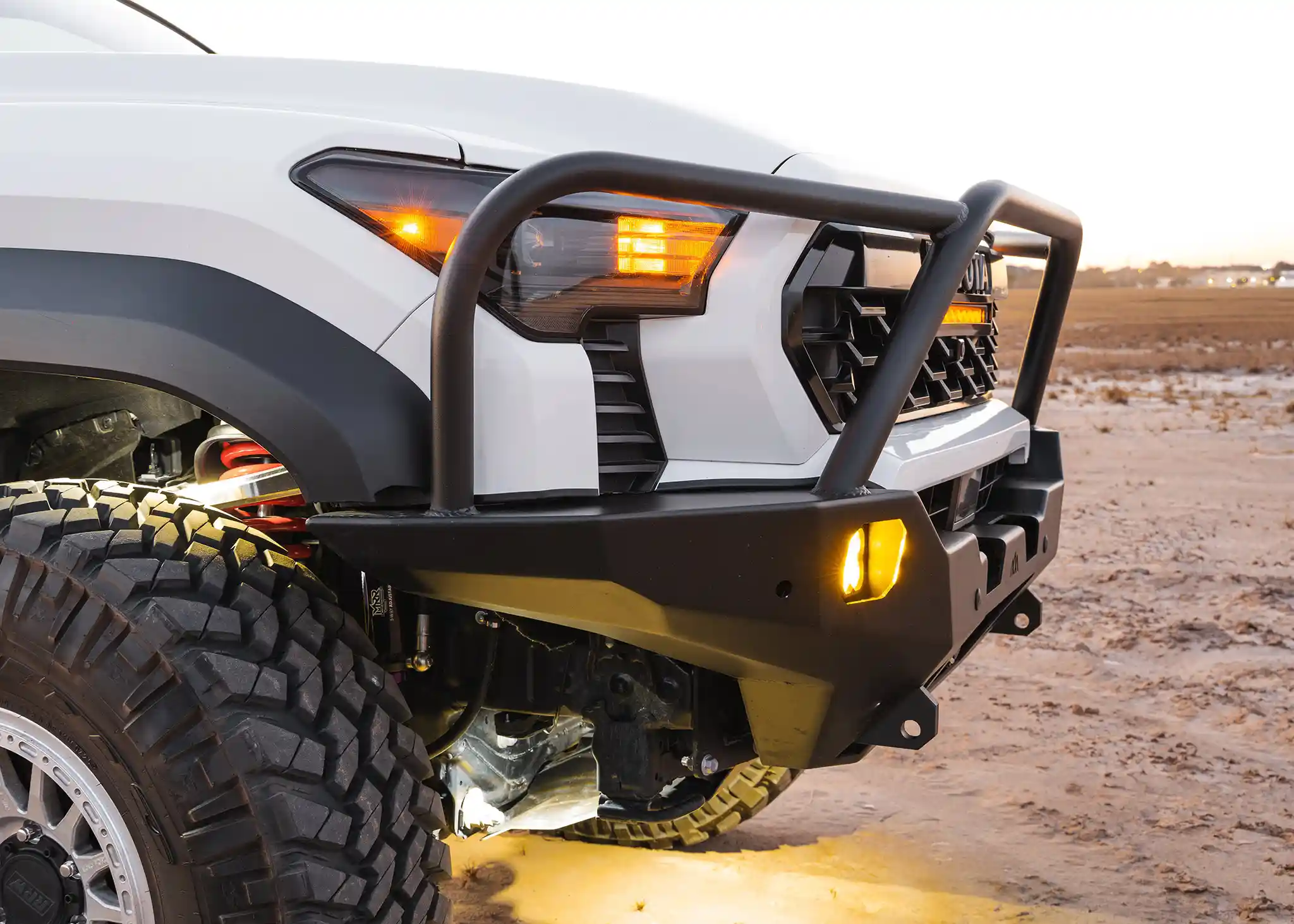 Hi-Lite Overland Toyota Tacoma Front Bumper 4th Gen (2024-2026) [Bull Bar] - Image 3