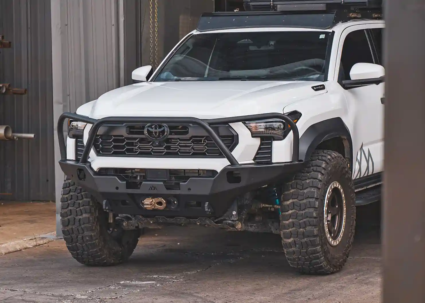 Hi-Lite Overland Toyota Tacoma Front Bumper 4th Gen (2024-2026) [Bull Bar] - Image 6