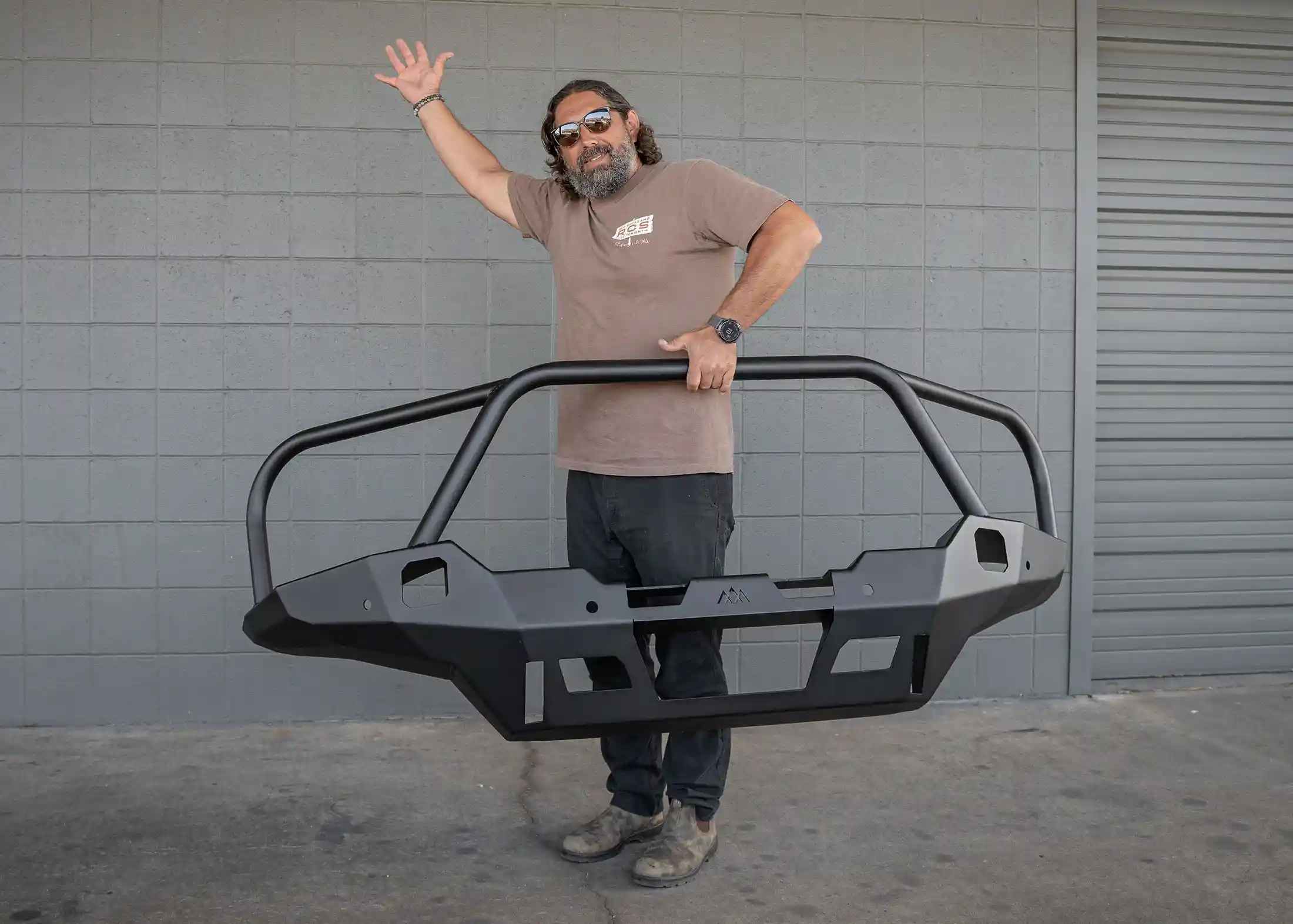 Hi-Lite Overland Toyota Tacoma Front Bumper 4th Gen (2024-2026) [Bull Bar] - Image 7