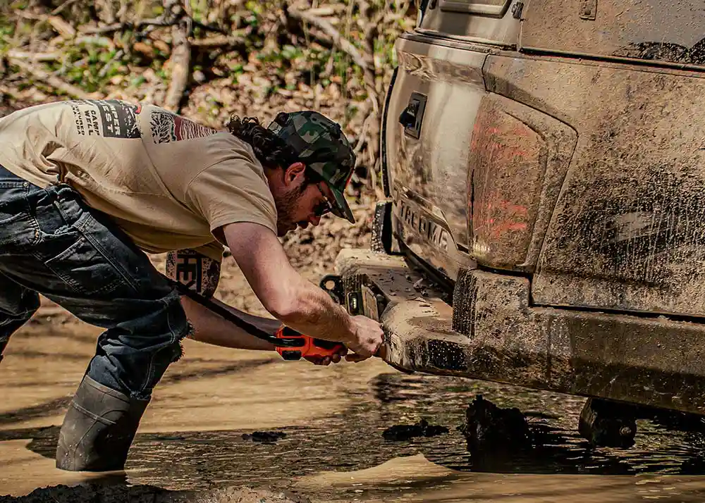 Hi-Lite Overland Toyota Tacoma Rear Bumper 3rd Gen (2016-2023) - Image 3
