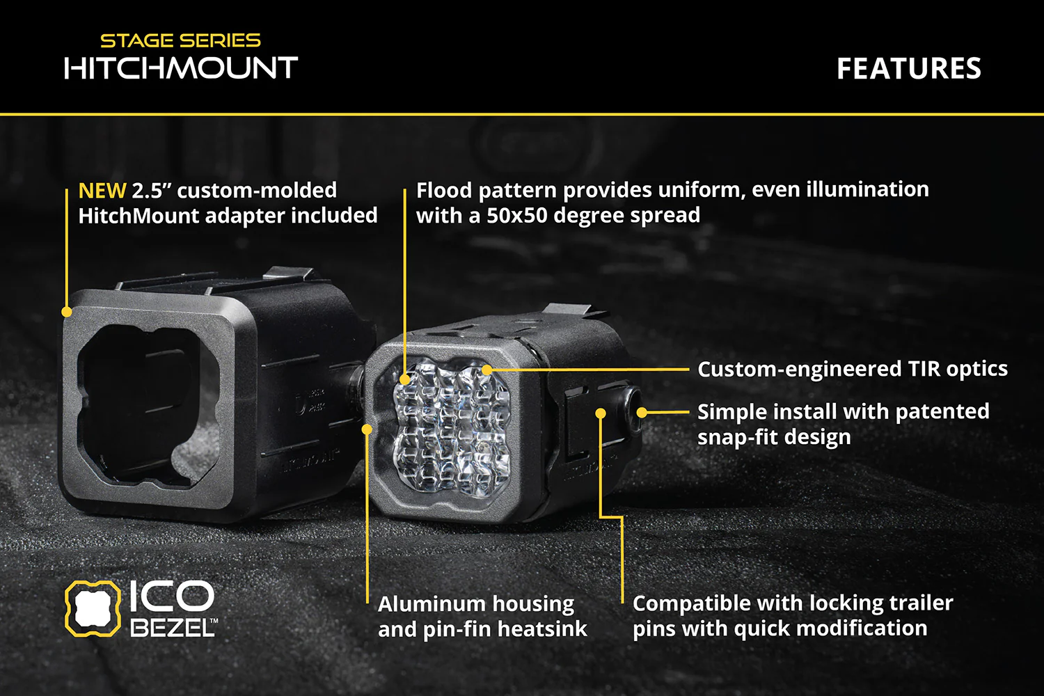 HitchMount LED Pod 10-Pin Reverse Kit C1 Sport - Image 7