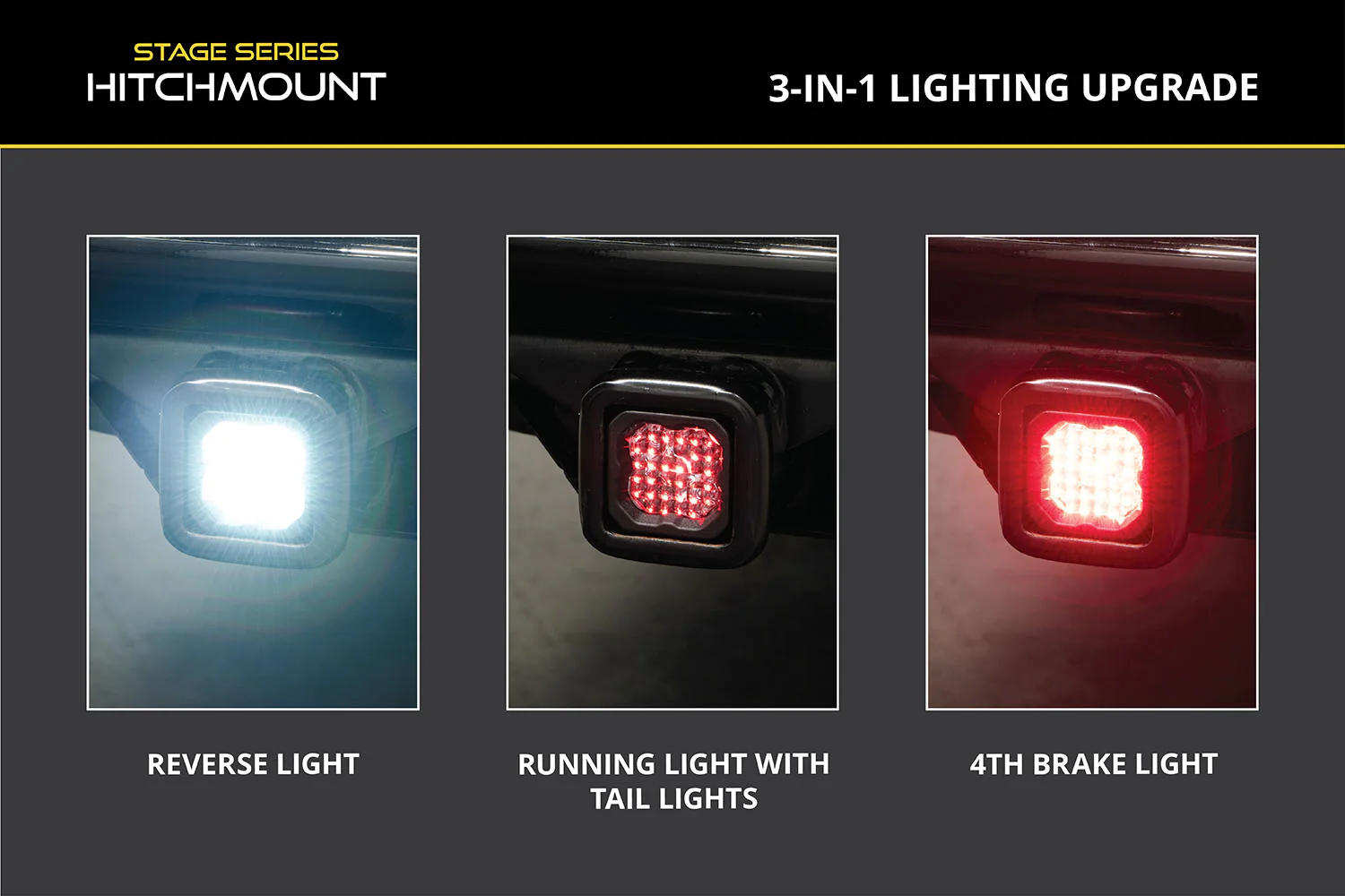 HitchMount LED Pod Reverse Kit for 2023-2026 GMC Canyon C1R - Image 4
