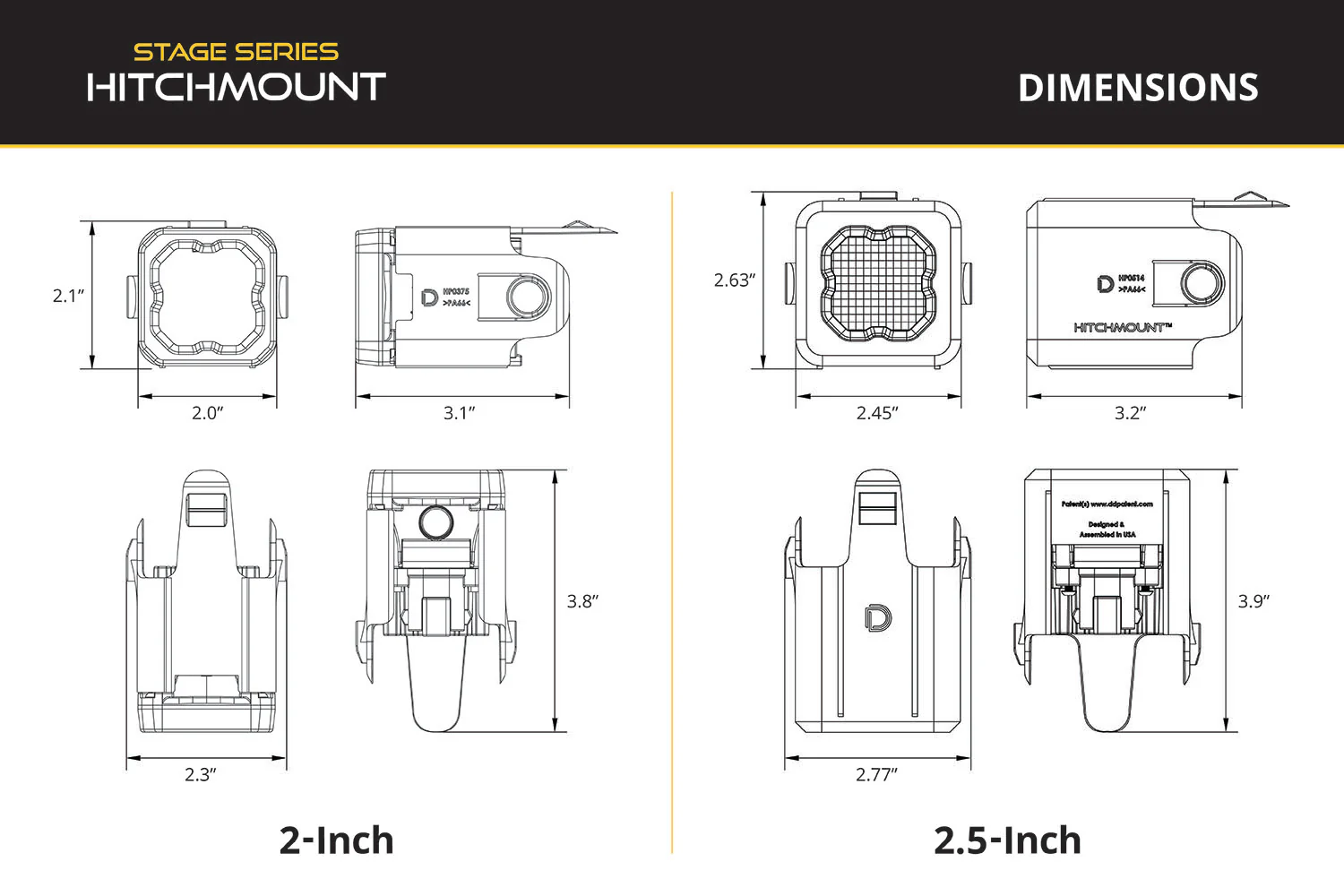 HitchMount LED Pod Reverse Kit for 2023-2026 GMC Canyon C1R - Image 7