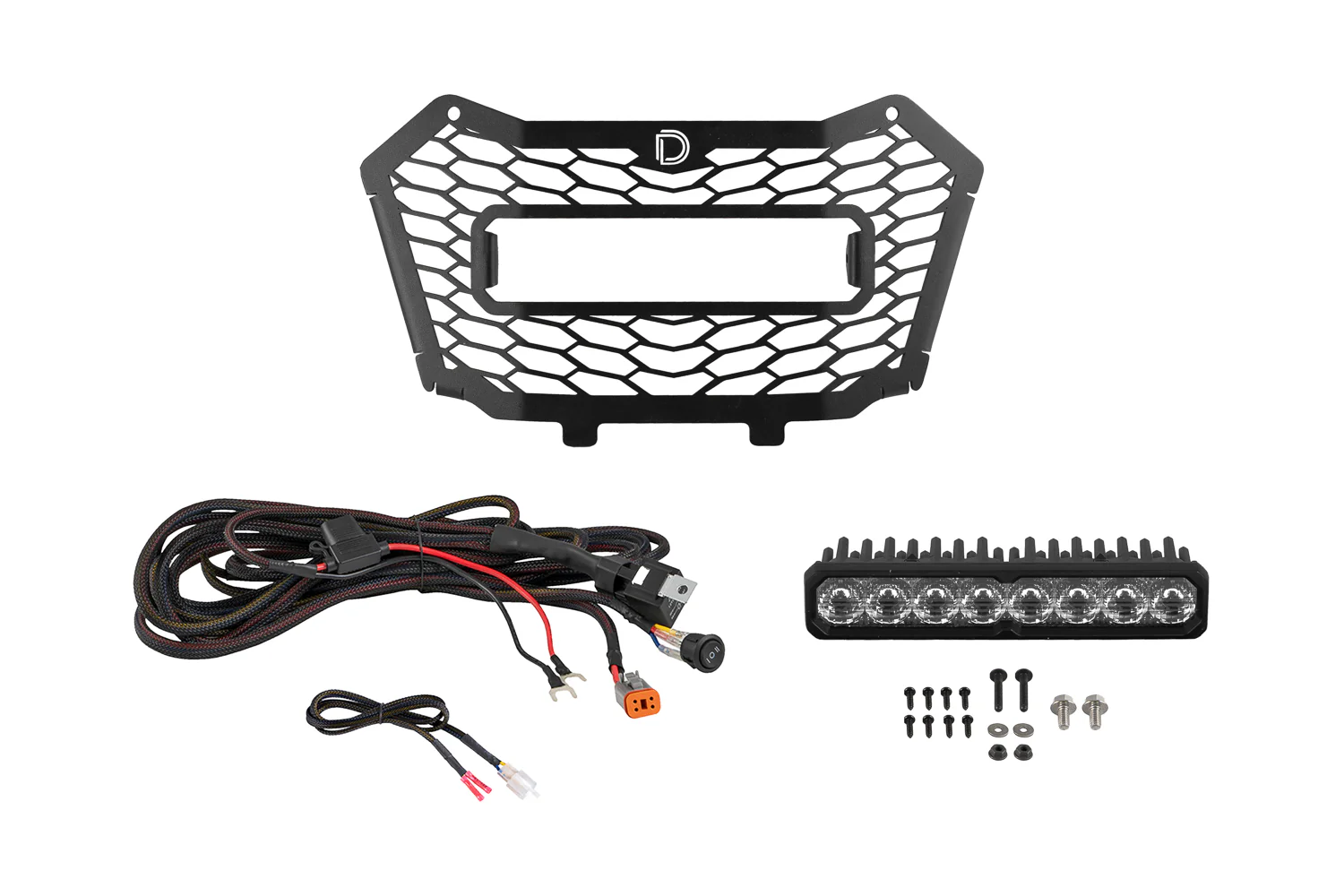 Honda Talon 2019 -2025 SS10 Grille Max White Driving