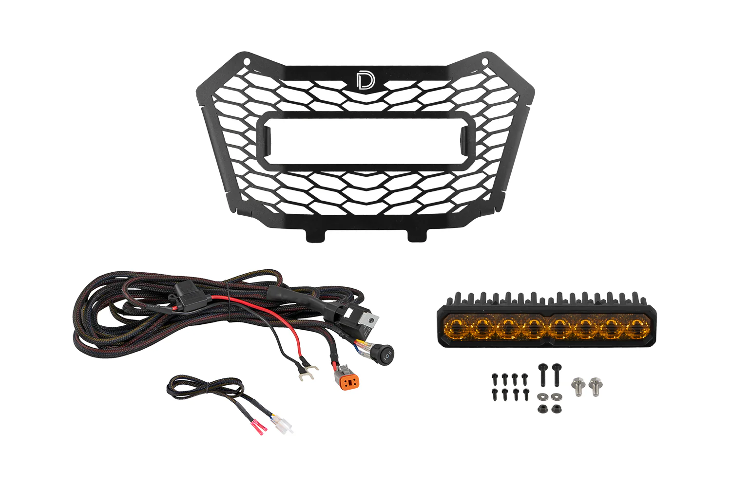 Honda Talon 2019 -2025 SS10 Grille Sport Yellow Driving