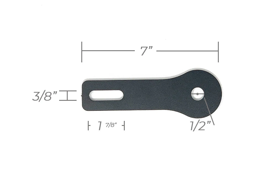 Hood/Ditch Light Extension For CB Antenna Mount - Image 2