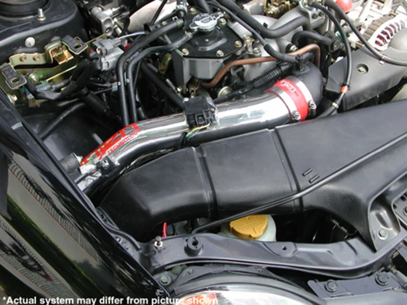 Injen 02-06 Subaru WRX (No Wagon) / 04 STi Wrinkle Red Cold Air Intake *Special Order* - Image 4