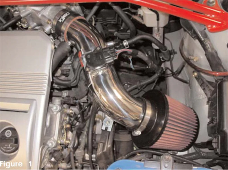 Injen 04-05 Toyota Camry/Solara V6 3.3L Black IS Short Ram Cold Air Intake - Image 4