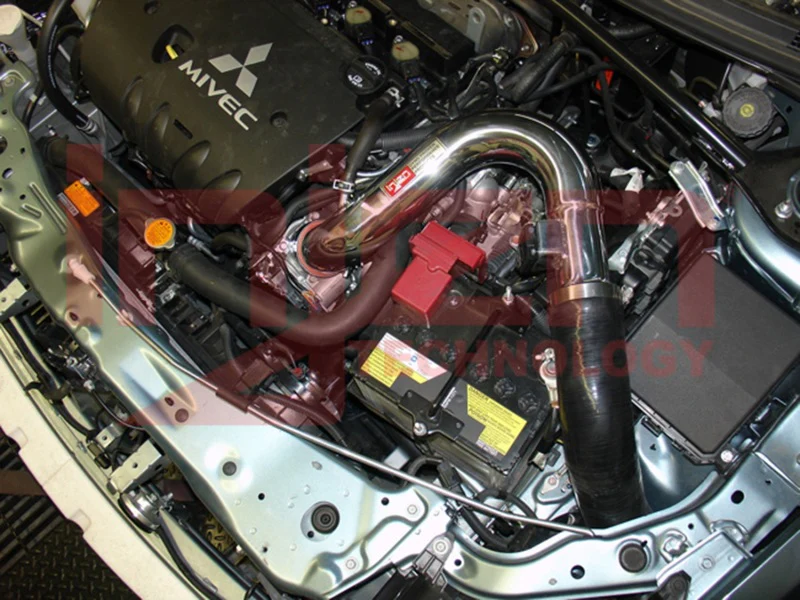 Injen 08-14 Mitsubishi Lancer 2.0L Non Turbo 4 Cyl. Black Cold Air Intake - Image 3