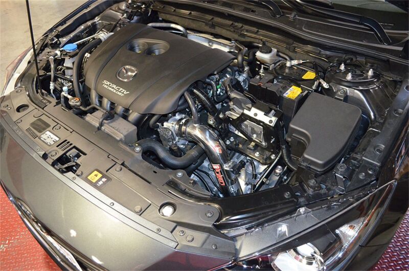 Injen 13-18 Mazda 3 2.0L 4Cyl AT Black Cold Air Intake with MR Tech and Air Fusion - Image 6