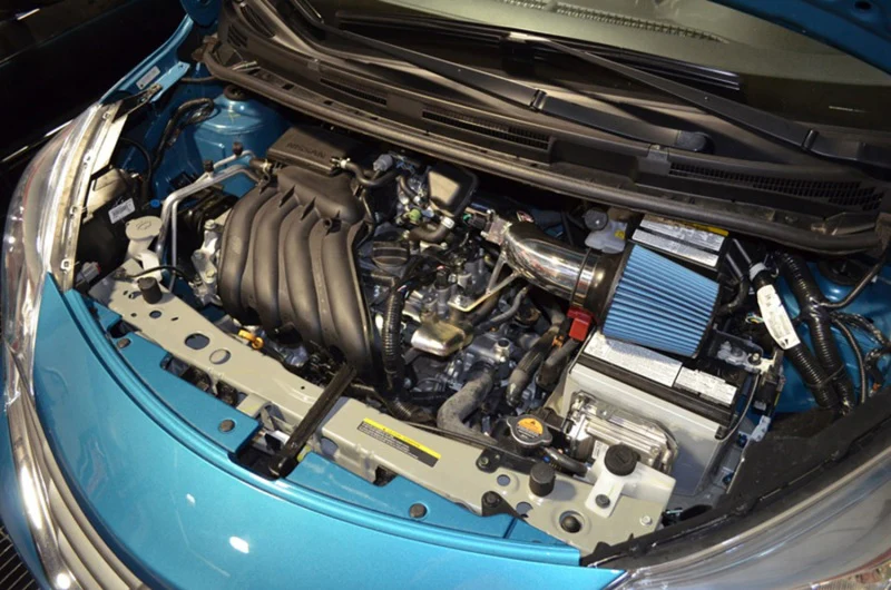 Injen 13-19 Nissan Versa Note 1.6L 4 Cyl. Black Short Ram Intake w/ MR Technology - Image 2