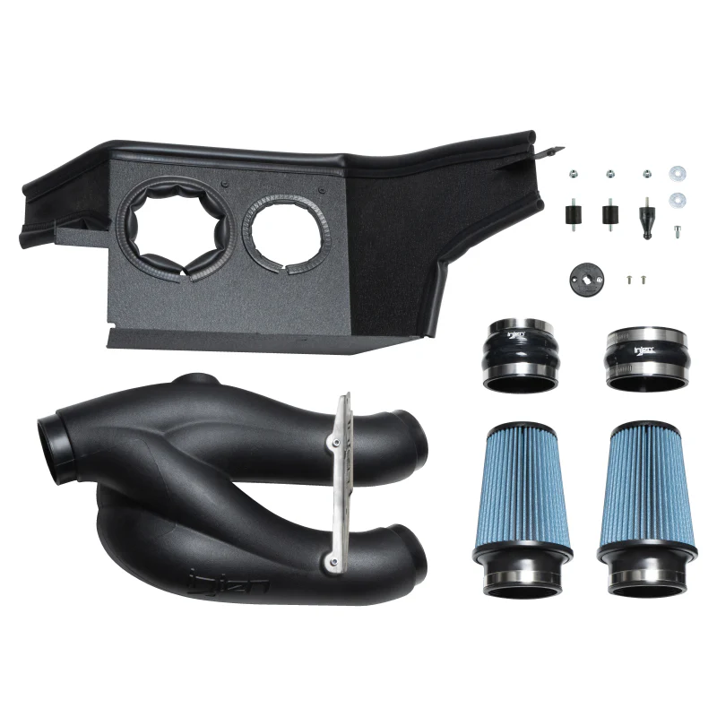 Injen 15-25 Ford F150 / 18-24 Ford Expedition Midnight Black Power-Flow Air Intake System - Image 4