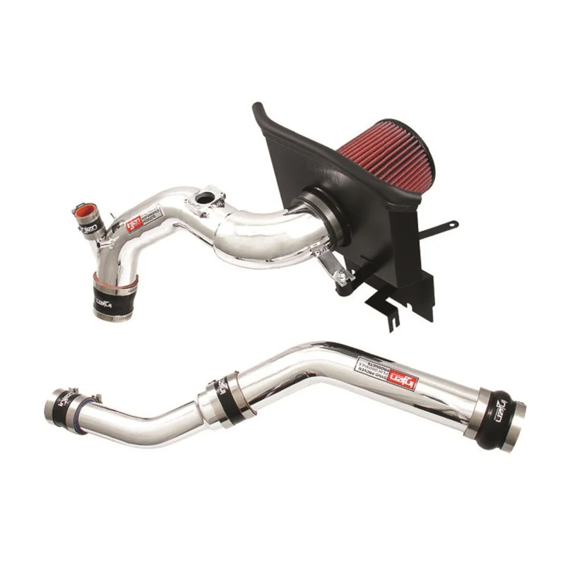 Injen 2008-14 Mitsubishi Evo X 2.0L 4Cyl Polished Short Ram Intake - Image 2