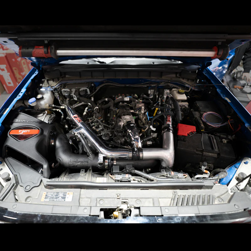 Injen 2021-2022 Ford Bronco V6-2.7L Twin Turbo Evolution Intake (Oiled) - Image 6