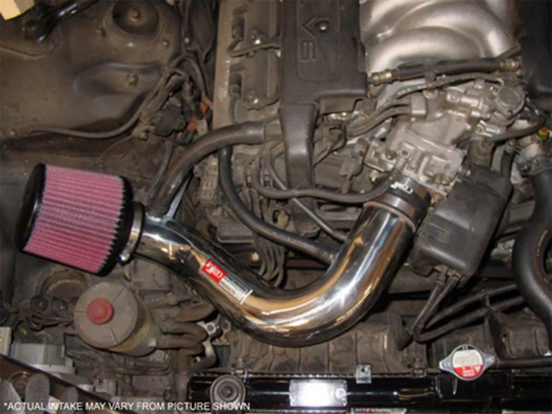 Injen 91-95 Acura Legend V6 3.2L Black IS Short Ram Cold Air Intake - Image 4