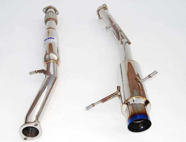 Invidia 02-07 WRX/STi 76mm N1 REGULAR Titanium Tip Cat-back Exhaust - Image 4