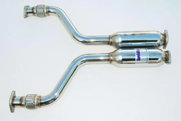 Invidia 02-08 Nissan 350z Gemini Rolled Titanium Tip Cat-back Exhaust - Image 5