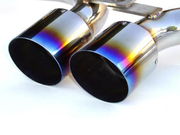 Invidia 03-04 Mini Cooper S 60mm (80mm tip) Titanium Tip Cat-back Exhaust *OVERSIZE SHIPPING* - Image 3