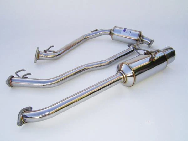 Invidia 06-08 Honda Fit 50mm (101mm tip) Cat-back Exhaust - Image 3