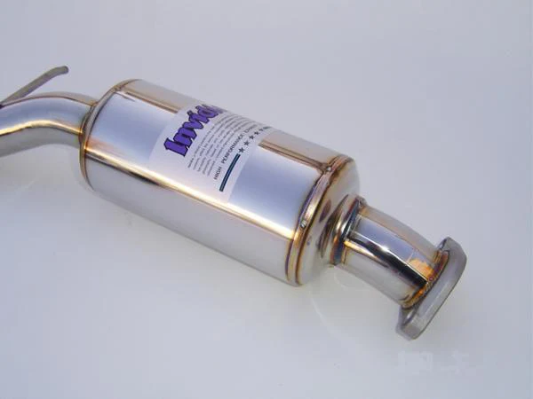 Invidia 06-08 Honda Fit 50mm (101mm tip) Cat-back Exhaust - Image 5