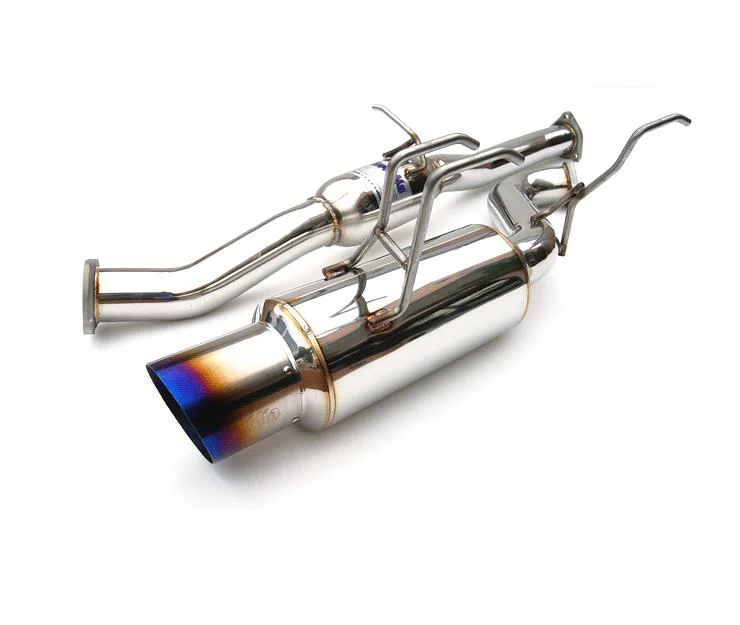 Invidia 08-09 WRX Sedan 76mm (101mm tip) RACING Titanium Tip Cat-back Exhaust - Image 2