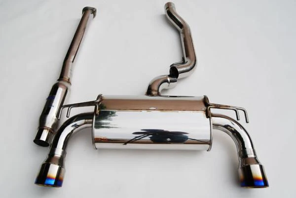 Invidia 09+ EVO 10 Q300 Titanium Tip Cat-back Exhaust - Image 4