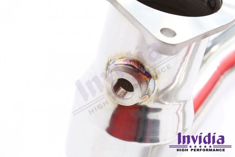 Invidia 15-21 Subaru WRX w/ Manual Transmission J-Pipe With Bottom High Flow Cat Down Pipe - Image 2