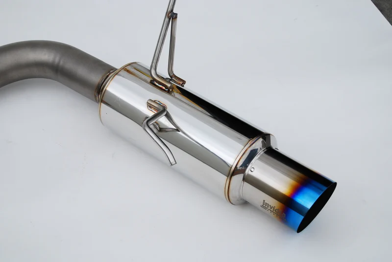 Invidia 15+ Subaru WRX/STi Titanium Tip Bead Blasted Cat-back Exhaust - Image 2