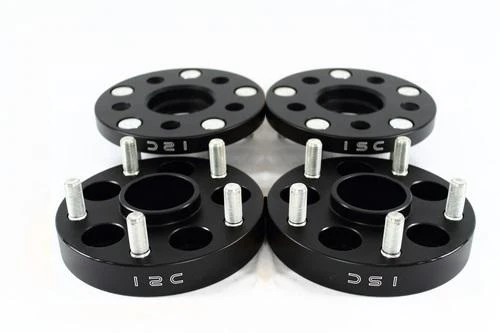 ISC Suspension 5x114 Hub Centric Wheel Spacers 25mm 56.1HB Black (Pair) - Image 3
