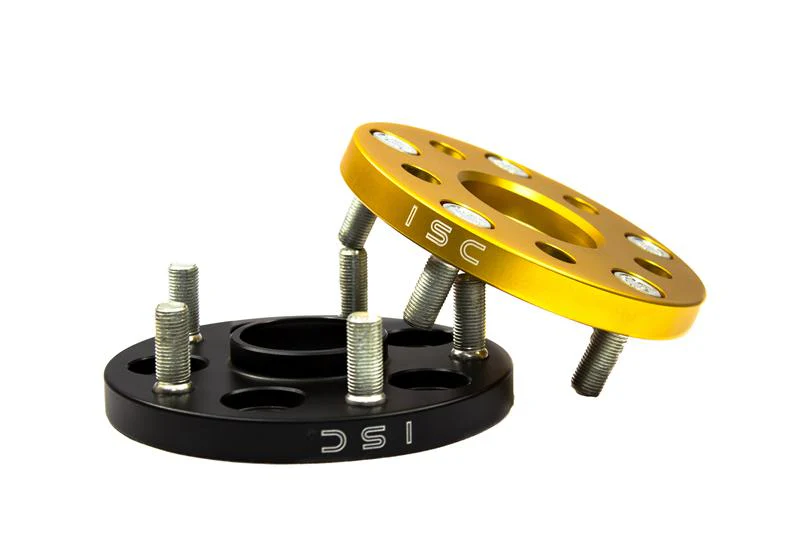 ISC Suspension Lexus/Toyota 5x114.3 Hub Centric (60 Hub Bore) Wheel Spacers 15mm Black (Pair) - Image 2