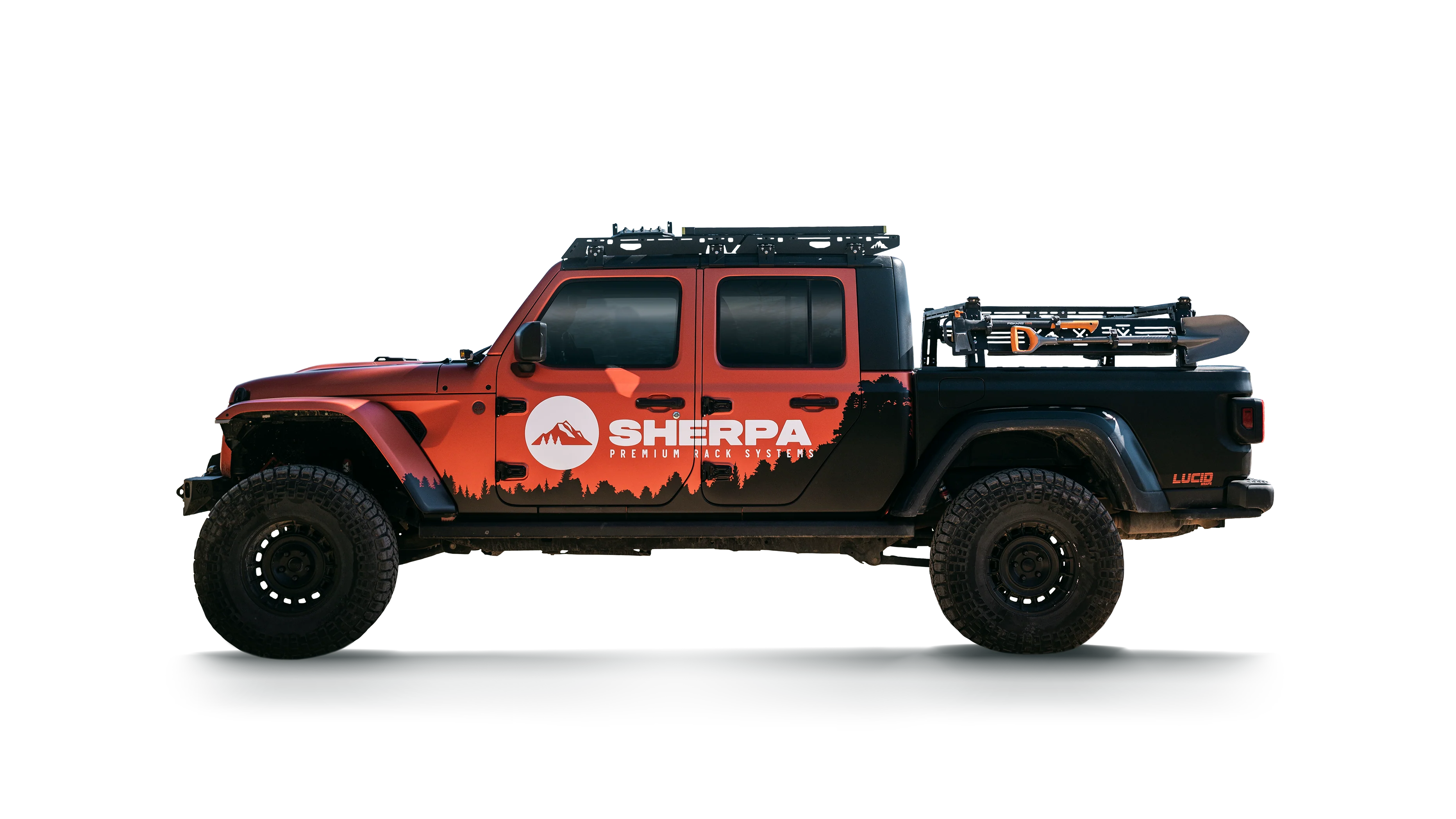 Jeep Gladiator Mid Height PAK System Bed Rack