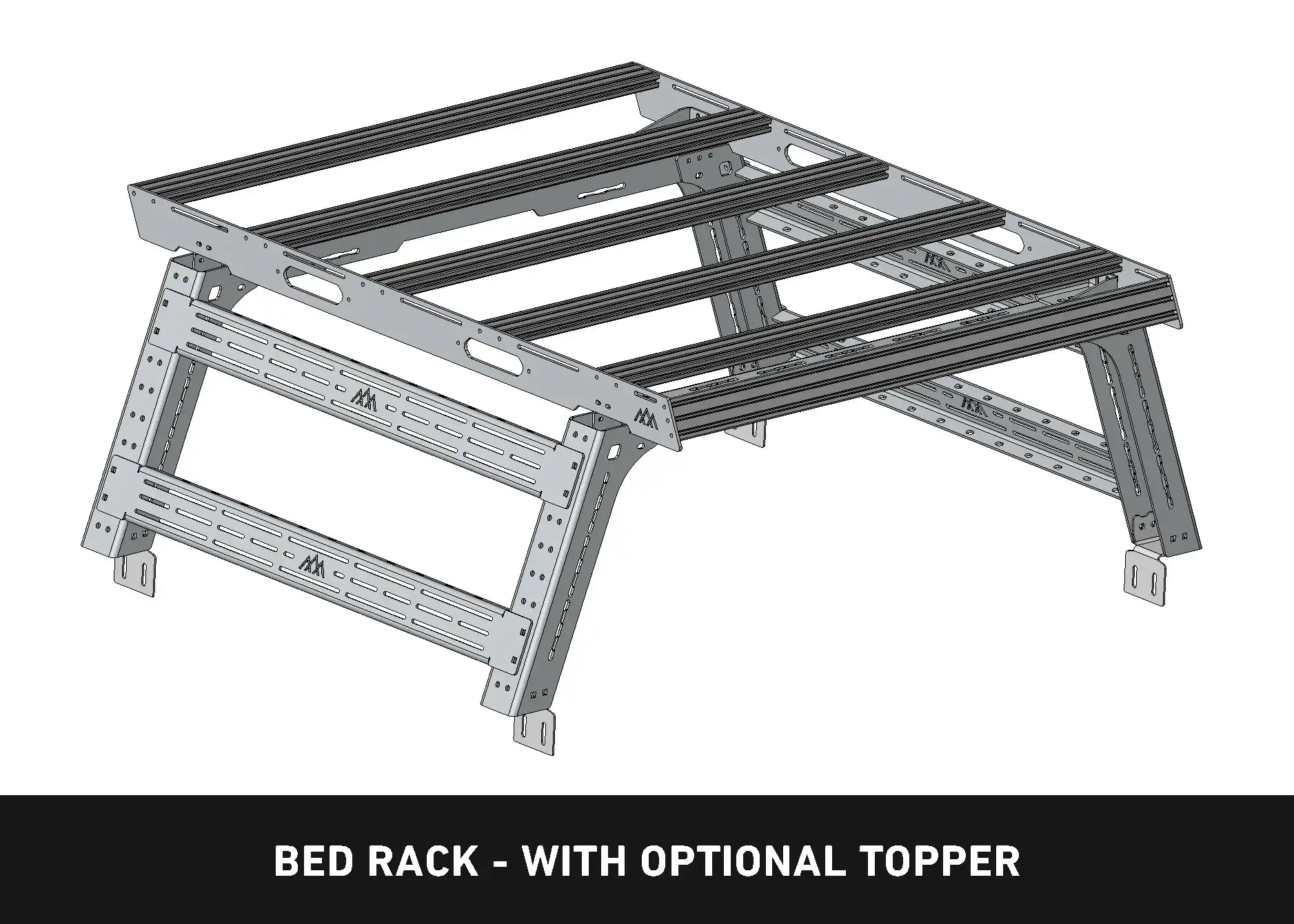 Jeep Gladiator Overland Bed Rack (2020-2026) - Image 6